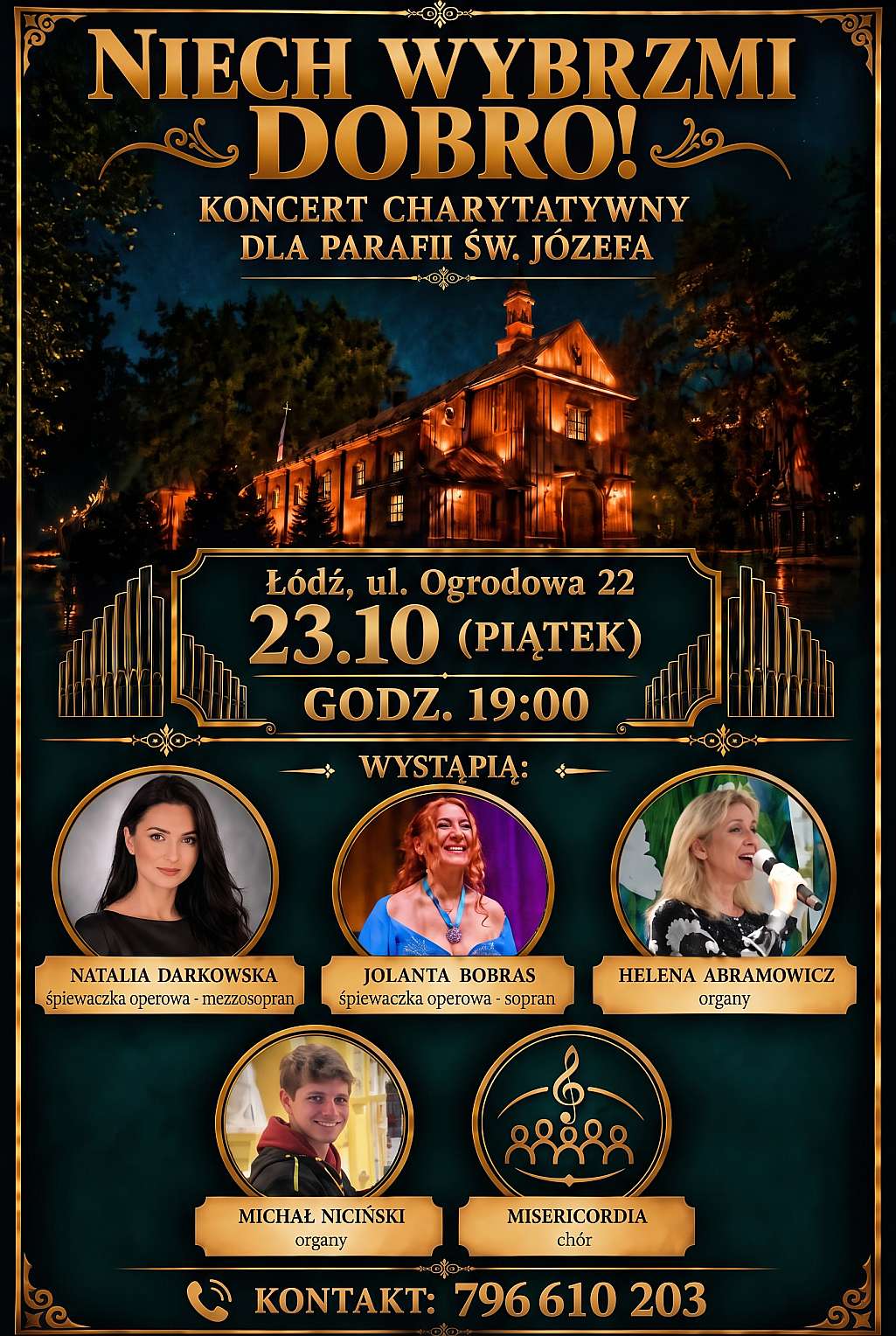 Koncert charytatywny „Niech wybrzmi dobro!”